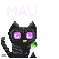 Cat Pixel Sticker