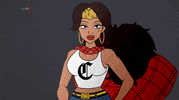 SuperChola mexico pointing latina protest GIF