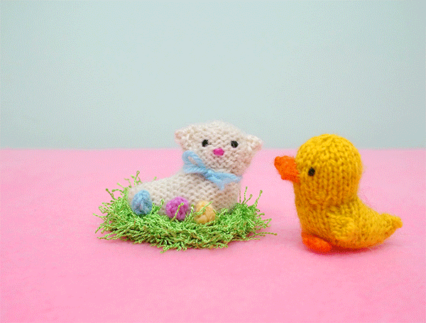 Easter Hello GIF by Mochimochiland