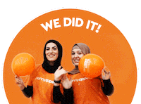 Celebrate We Did It Sticker by Penny Appeal Australia