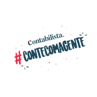contabilista contabilista contabilistasuprimentosparaescritorio contecomagente Sticker