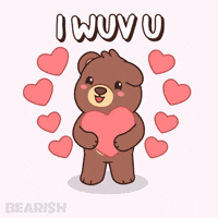 I Love You Hug GIF by BEARISH