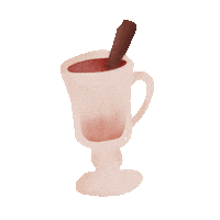 Mulled Wine Drink Sticker
