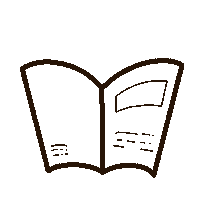 Page Book Sticker