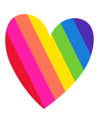 Heart Rainbow Sticker by ManiMe