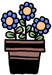Flower Sticker by Ruppert Tellac