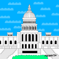 Shut Down White House GIF by Animation Domination High-Def