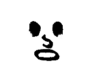 Sad Face Sticker