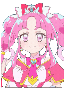 Excited Magical Girl Sticker