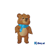 Teddy Bear Good Job Sticker by TeamKrikey