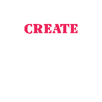 create create create create create Sticker by HopeUC India