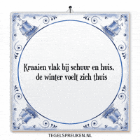Winter Nl GIF by Tegelspreuken.nl