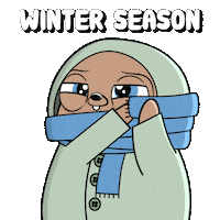 Freezing Cold Weather Sticker by Fugz Official
