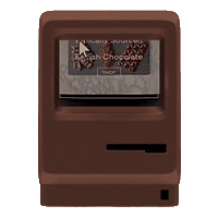 Chocolate Sticker by Frankly Delicious