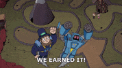we did it GIF by Cartoon Hangover