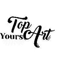 טופ ארט Sticker by Top Art