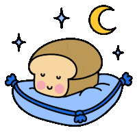 Tired Sleep Well Sticker by Loof and Timmy