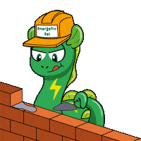 Charging Electric Eel Sticker by VeeFriends