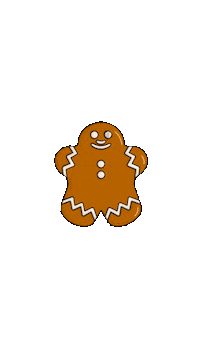 Gingerbread Man Pain Sticker by Cedric Grolet