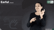 Sign Language Earful GIF by ISL Connect