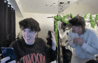 Ignoring Hold On GIF