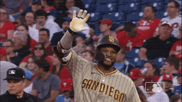 Waving Mlb Regular Season GIF by MLB