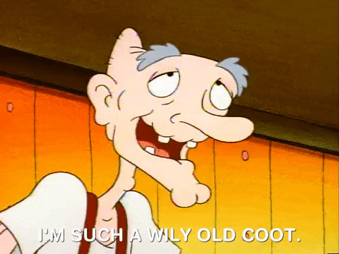 phil grandpa GIF by Hey Arnold