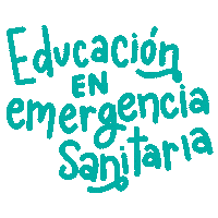 danielastigliano covid educacion emergencia educacion en emergencia sanitaria Sticker