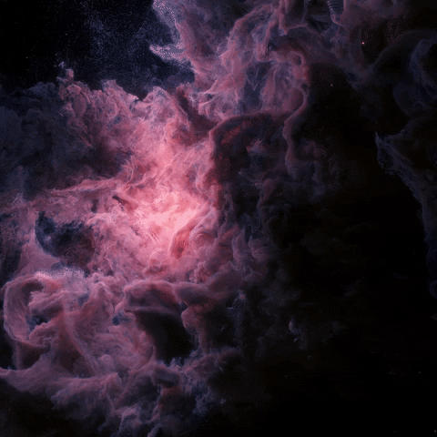 Space Stars GIF by Teun van der Zalm