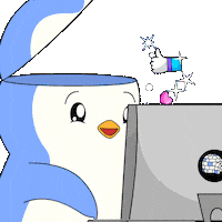 Imagine Artificial Intelligence Sticker by Pudgy Penguins