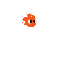Angry Fire Sticker