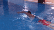 sven ulreich swimming GIF by FC Bayern Munich