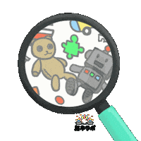 Animation Magnify Sticker