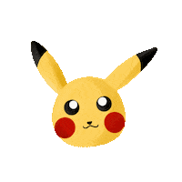 AlvaroDue animated pokemon wink pikachu Sticker