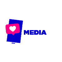 Social Media Blu Sticker by Nexidia
