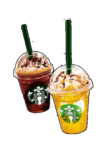 Cafe Starbucks Sticker