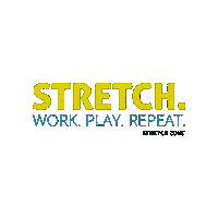 Work Play Sticker by Stretch Zone