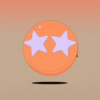 ShawnFan illustration crying emoji shape GIF