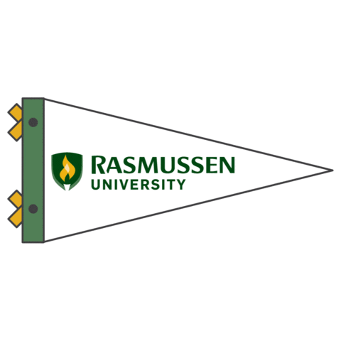 Raspride Sticker by Rasmussen University