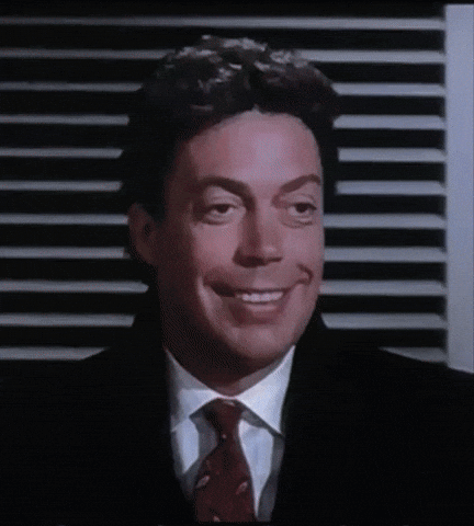 alohajeanlund tim curry wiseguy GIF