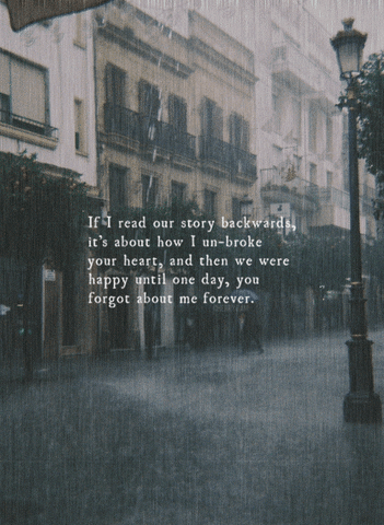 raining love story GIF