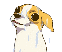 Animation Dog Sticker