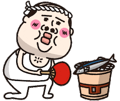 タンクトップ伝説小秋 Sticker