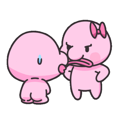 bebbobbop animation cartoon slap 2d animation Sticker
