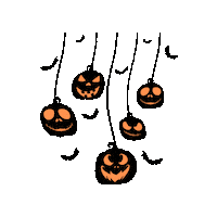 Halloween Decoration Sticker by ZauberMerch