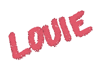Louie Sticker