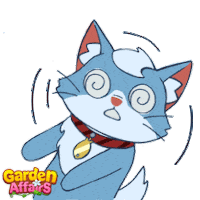 Confused Cat Sticker by GardenAffairs