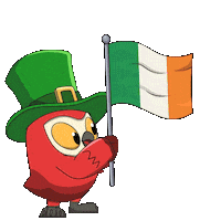 Celebrate St Patricks Day Sticker by birb