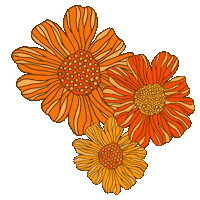 Vintage Sunflower Sticker by Nine Lives bazaar