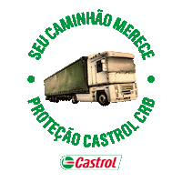 CastrolBrasil caminhao castrol crb caminhoneiro Sticker
